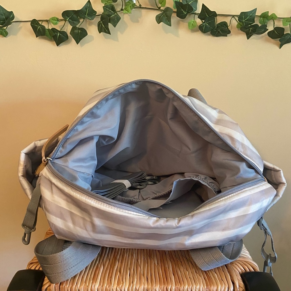 Skip*Hop Riverside Striped BoHo Ultralight Diaper Satchel Bag - Picture 3 of 3